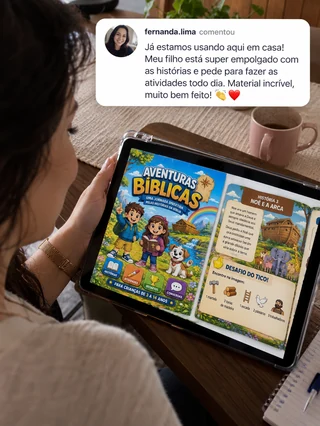 Depoimento visual 3 sobre Aventuras Bíblicas