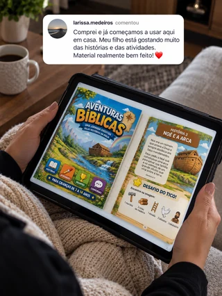Depoimento visual 4 sobre Aventuras Bíblicas