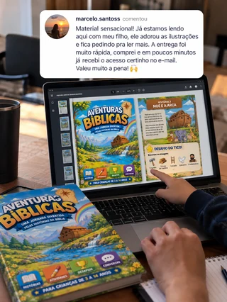 Depoimento visual 6 sobre Aventuras Bíblicas