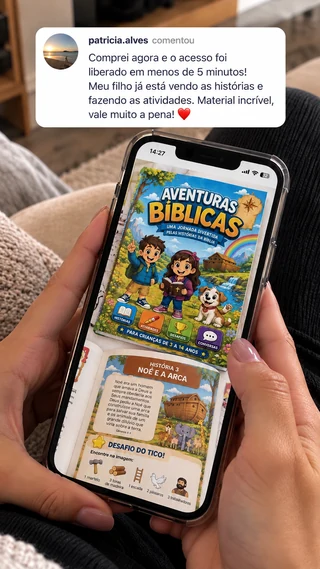 Depoimento visual 5 sobre Aventuras Bíblicas
