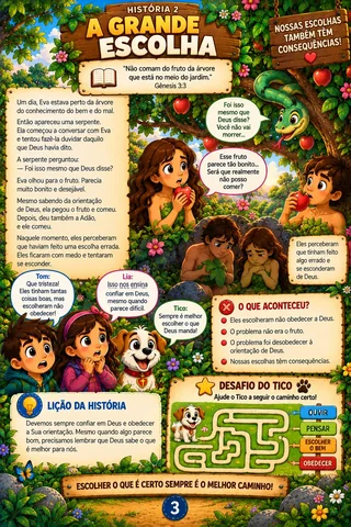 Aventuras Bíblicas — A Grande Escolha